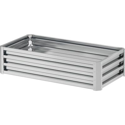 Outsunny 120x60x30,5 cm - Stahl - 30 cm Tiefe - Hochbeet Outsunny 120x60x30,5 cm - Stahl - 30 cm Tiefe - Hochbeet
