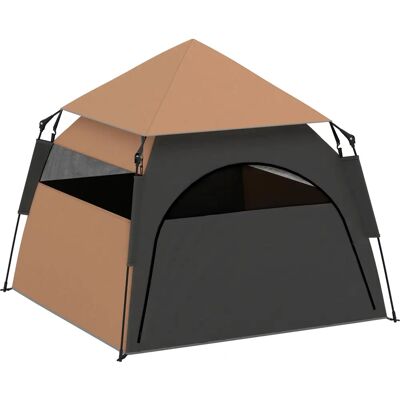 Tenda per animali PawHut - Grande rifugio con finestre in rete - All'aperto per cani Tenda per animali PawHut - Grande rifugio con finestre in rete - All'aperto per cani