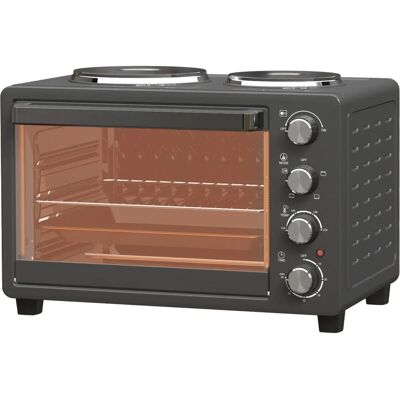 HOMCOM Minibackofen - 28L, 2600W, Einstellbare Temperatur, Timer HOMCOM Minibackofen - 28L, 2600W, Einstellbare Temperatur, Timer