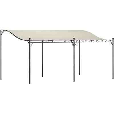 Outsunny - Anbaupavillon Pergola - 180gsm Polyester Outsunny - Anbaupavillon Pergola - 180gsm Polyester