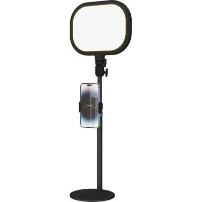 HOMCOM - LED Table Lamp with Phone Holder - Höhe 27-47 cm - Tischlampe HOMCOM - LED Table Lamp with Phone Holder - Höhe 27-47 cm - Tischlampe