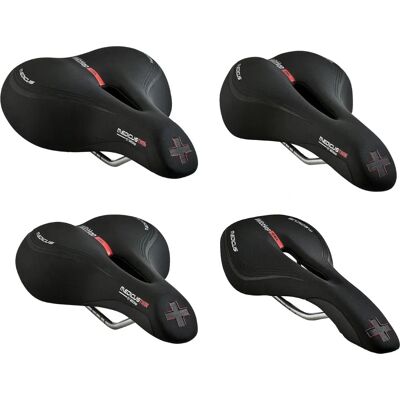 Selle de vélo Wittkop Medicus Twin 7.0 - Gel, Anatomique, Noir - Publicité Selle de vélo Wittkop Medicus Twin 7.0 - Gel, Anatomique, Noir - Publicité