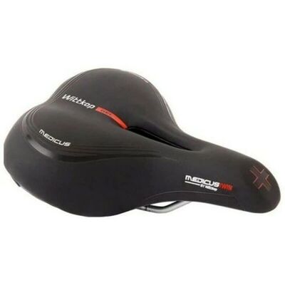 Selle de Vélo Wittkop Medicus Twin 3.0 - Coussinet en gel ergonomique - Publicité Selle de Vélo Wittkop Medicus Twin 3.0 - Coussinet en gel ergonomique - Publicité