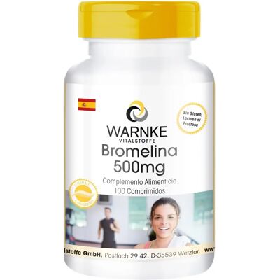 Warnke Bromelain 500 mg - Nahrungsergänzung Warnke Bromelain 500 mg - Nahrungsergänzung
