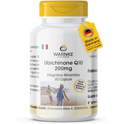 Warnke Ubichinon Q10 200 mg Kapseln - Nahrungsergänzung Warnke Ubichinon Q10 200 mg Kapseln - Nahrungsergänzung