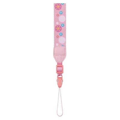 Sangle en coton rose pour Fujifilm Mini 8 - Appareil photo numérique Sangle en coton rose pour Fujifilm Mini 8 - Appareil photo numérique