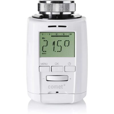Termostato radiatore digitale Eurotronic Comet Plus - Risparmio energetico Termostato radiatore digitale Eurotronic Comet Plus - Risparmio energetico