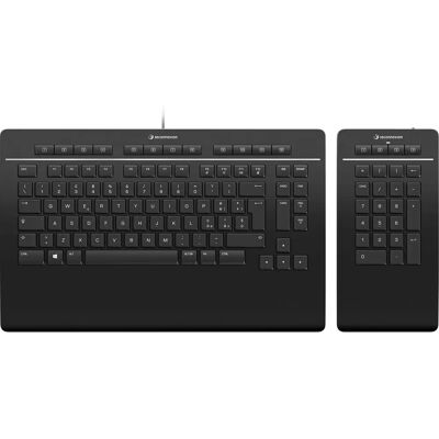 Tastiera Pro 3Dconnexion - Nera Italiana - USB + Bluetooth Tastiera Pro 3Dconnexion - Nera Italiana - USB + Bluetooth