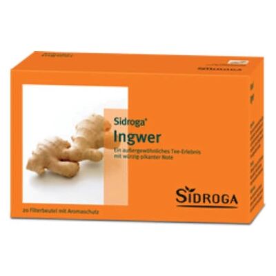 Sidroga Ingwer Kräutertee - Kräutertee Sidroga Ingwer Kräutertee - Kräutertee