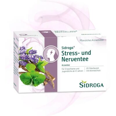 Sidroga Stress- und Nerventee - Herbal Tea Sidroga Stress- und Nerventee - Herbal Tea