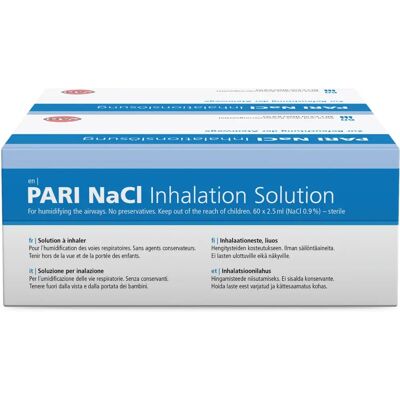 PARI NaCl Inhalationslösung Ampullen - Atemwegshilfe PARI NaCl Inhalationslösung Ampullen - Atemwegshilfe