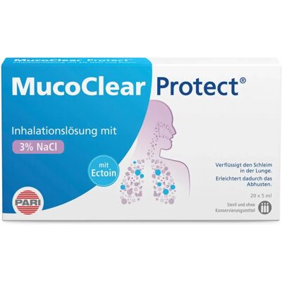 Pari Mucoclear Protect Inhalációs oldat - Légutak könnyítése Pari Mucoclear Protect Inhalációs oldat - Légutak könnyítése