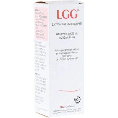 Infectopharm LGG Kapseln - Nahrungsergänzung - 60 Stück Infectopharm LGG Kapseln - Nahrungsergänzung - 60 Stück