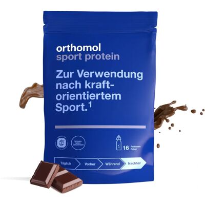 Orthomol Sport Protein Schoko - Sportprotein Pulver Orthomol Sport Protein Schoko - Sportprotein Pulver
