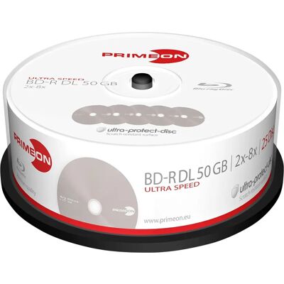 Primeon 2761318 Blu-ray 50GB - Ridsebestandig Primeon 2761318 Blu-ray 50GB - Ridsebestandig