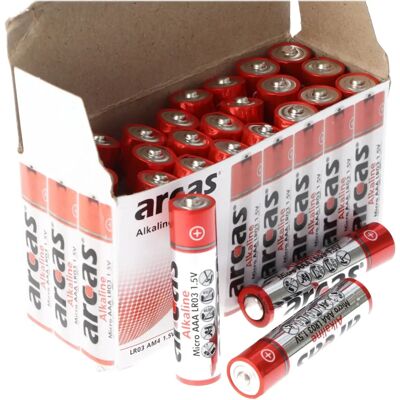 Arcas LR03 Batterie Mini Stift AAA 1,5 V - Batterie Arcas LR03 Batterie Mini Stift AAA 1,5 V - Batterie