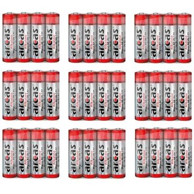 ARCAS AA Alkaline Batterie - Zuverlässige Energie für Geräte ARCAS AA Alkaline Batterie - Zuverlässige Energie für Geräte