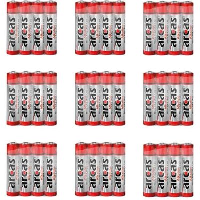 Arcas Alkaline AAA Batterie 36 Stück - Zuverlässige, Langlebige Energie Arcas Alkaline AAA Batterie 36 Stück - Zuverlässige, Langlebige Energie