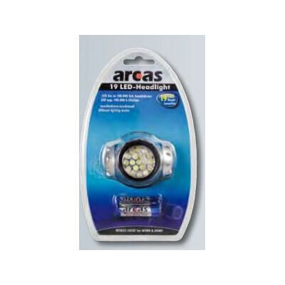Camelion 307 10005 Stirnlampe - LED, 4 Lichtmodi, Silber Camelion 307 10005 Stirnlampe - LED, 4 Lichtmodi, Silber