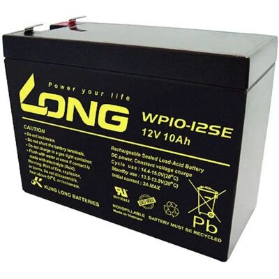 Long WP10-12SE 12V 10Ah Blei-Säure Batterie - AGM Zyklussicher - Wartungsfrei Long WP10-12SE 12V 10Ah Blei-Säure Batterie - AGM Zyklussicher - Wartungsfrei