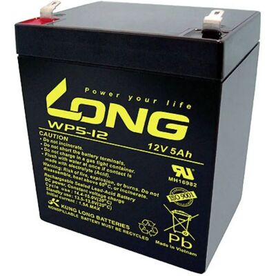 KUNG LONG WP5-12/F1 12V 5Ah AGM blybatteri - Batteri KUNG LONG WP5-12/F1 12V 5Ah AGM blybatteri - Batteri