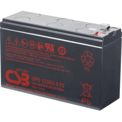 CSB Batterie UPS 123606 12 V 7 Ah AGM - Batterie CSB Batterie UPS 123606 12 V 7 Ah AGM - Batterie