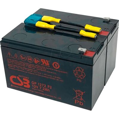 Batería de respaldo compatible CSB - Para APC RBC9 - Alta calidad industrial Batería de respaldo compatible CSB - Para APC RBC9 - Alta calidad industrial