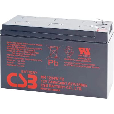 Batterie de remplacement CSB RBC110 - Qualité supérieure AGM - Publicité Batterie de remplacement CSB RBC110 - Qualité supérieure AGM - Publicité
