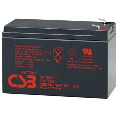 Batterie UPS CSB GP1272F1 - Plomb 12V 7.2Ah Batterie UPS CSB GP1272F1 - Plomb 12V 7.2Ah