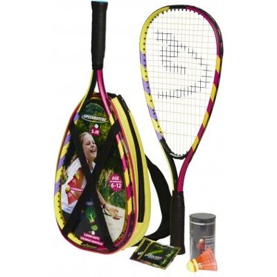 Set Speedminton Junior - Raquettes de badminton multicolores pour enfants - Publicité Set Speedminton Junior - Raquettes de badminton multicolores pour enfants - Publicité