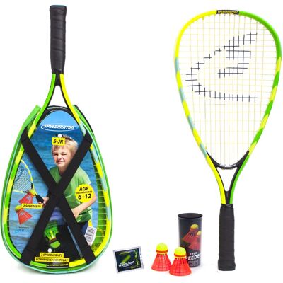 Zestaw Speedminton Junior - Aluminium Wielokolorowy - Badminton dla Dzieci Zestaw Speedminton Junior - Aluminium Wielokolorowy - Badminton dla Dzieci