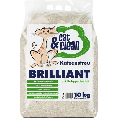 Becker Kat & Clean Brilliant - Baby Powder geur - 10kg Becker Kat & Clean Brilliant - Baby Powder geur - 10kg