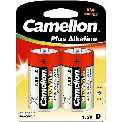 Camelion LR20-BP2 Batterie - D Alkalisch 1,5V Camelion LR20-BP2 Batterie - D Alkalisch 1,5V