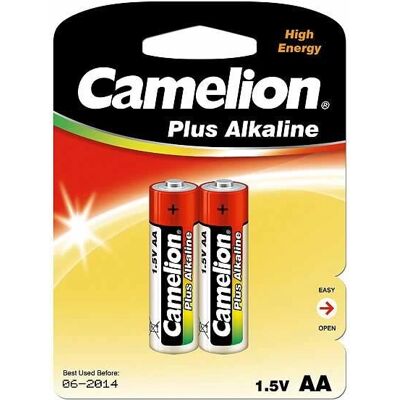Camelion LR6-BP2 Mignon Alkaline Batterie - Hohe Leistung, 5 Jahre Haltbarkeit Camelion LR6-BP2 Mignon Alkaline Batterie - Hohe Leistung, 5 Jahre Haltbarkeit