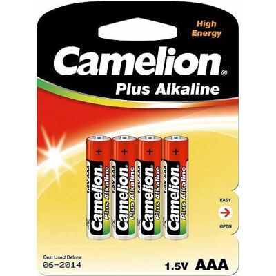 Camelion Modello LR03 Batteria Alcalina AAA - 1200mAh Camelion Modello LR03 Batteria Alcalina AAA - 1200mAh