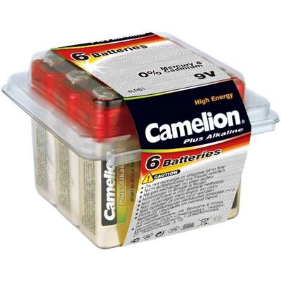 Camelion 6LR61-PB6 Batterie - 9V Alkalisch, Modell 6LR61-PB6, Zuverlässige Energie Camelion 6LR61-PB6 Batterie - 9V Alkalisch, Modell 6LR61-PB6, Zuverlässige Energie