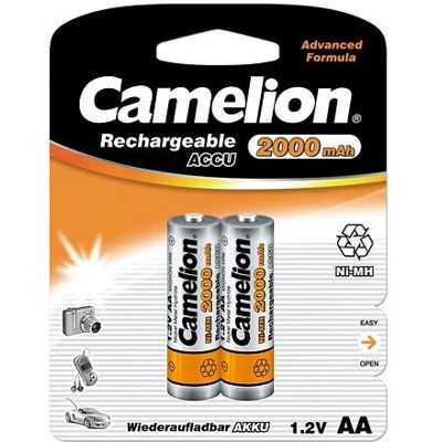 Camelion NH-AA2000-BP2 Wiederaufladbare Batterie - AA NiMH Camelion NH-AA2000-BP2 Wiederaufladbare Batterie - AA NiMH