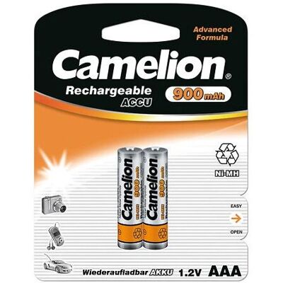 Camelion Wiederaufladbare AAA Batterie - 900mAh - NiMH Camelion Wiederaufladbare AAA Batterie - 900mAh - NiMH