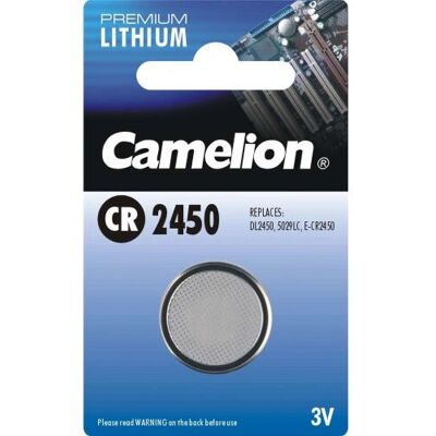 Bateria litowa Camelion CR2450 - Kompakt, długotrwała moc Bateria litowa Camelion CR2450 - Kompakt, długotrwała moc