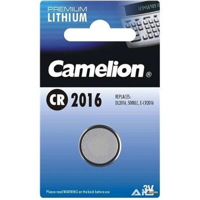 Camelion CR2016 - Batteria a bottone al litio - 1 pezzo Camelion CR2016 - Batteria a bottone al litio - 1 pezzo