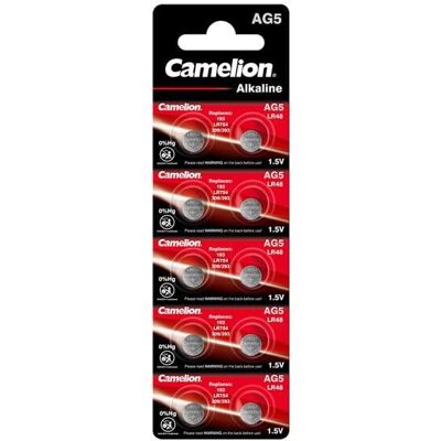 Camelion LR754 Pacote de 3 pilhas botão - pilha botão Camelion LR754 Pacote de 3 pilhas botão - pilha botão