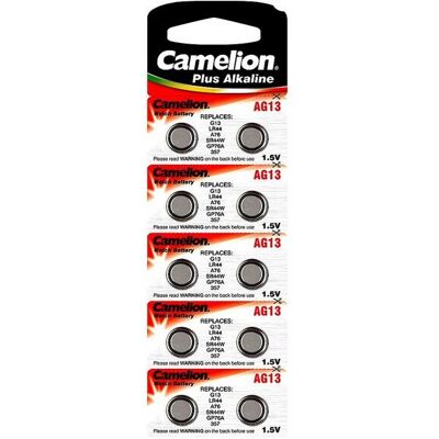 Batteria alcalina Camelion LR44 / A76 / VG13A - Batteria Batteria alcalina Camelion LR44 / A76 / VG13A - Batteria