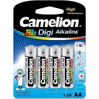 Camelion LR6-Batterie - 4er-Pack - Digitale Geräte Camelion LR6-Batterie - 4er-Pack - Digitale Geräte