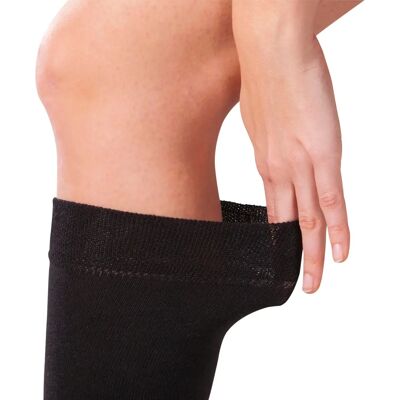 FUSSGUT Venenfreund Kniestrümpfe - Diabetikersocken - Schwarz FUSSGUT Venenfreund Kniestrümpfe - Diabetikersocken - Schwarz