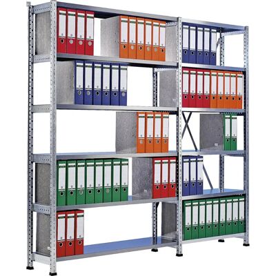 Estantería galvanizada unilaterale Kaiserkraft - 2280mm Estantería galvanizada unilaterale Kaiserkraft - 2280mm