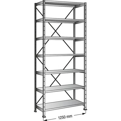 Estantería KaiserKraft Galvanizada - 7 Baldas, 3000mm Alto Estantería KaiserKraft Galvanizada - 7 Baldas, 3000mm Alto