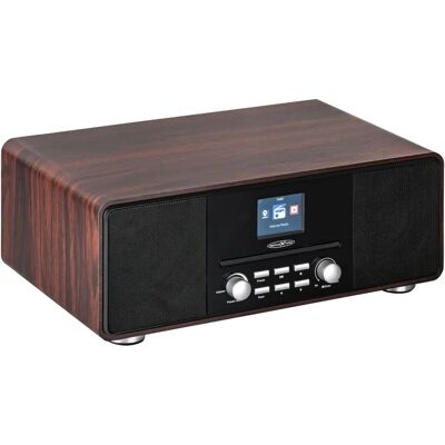 Reflexion Braun Holz DAB+ Bluetooth Radio - Tischradio Reflexion Braun Holz DAB+ Bluetooth Radio - Tischradio