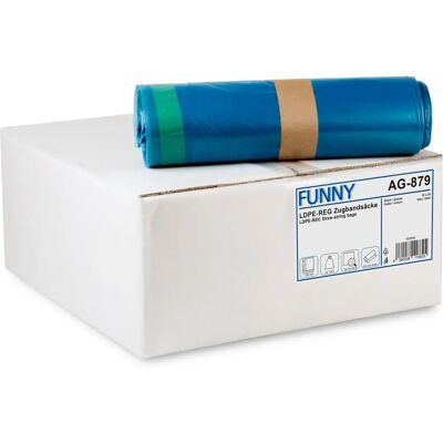 Funny AG-879 Sacchi della spazzatura LDPE blu - Sacchi della spazzatura Funny AG-879 Sacchi della spazzatura LDPE blu - Sacchi della spazzatura