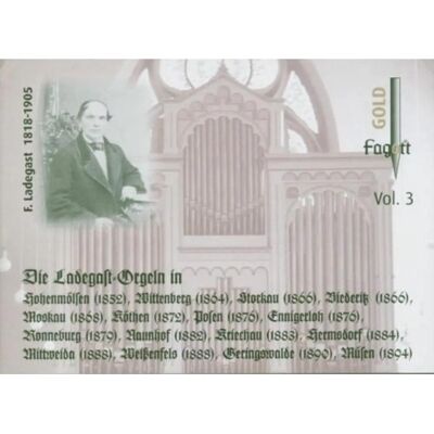Apitz Ladegast Orgeln Vol.3 - CD de audio - Álbum de música clásica Apitz Ladegast Orgeln Vol.3 - CD de audio - Álbum de música clásica