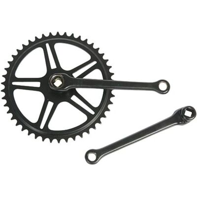 Mijnen Pieper Stål Kranksæt 170mm Svart - Kranksæt Mijnen Pieper Stål Kranksæt 170mm Svart - Kranksæt